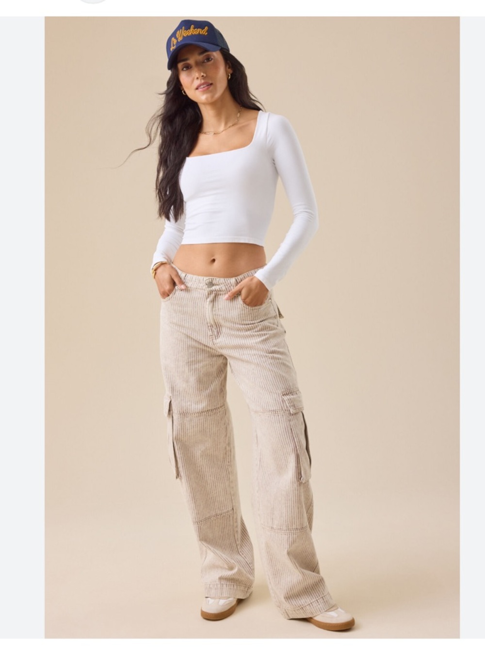 Altar’s State Ellis Pinstripe Cargo Pants